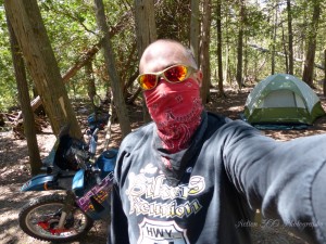 Cypress Lake  Camping bandits